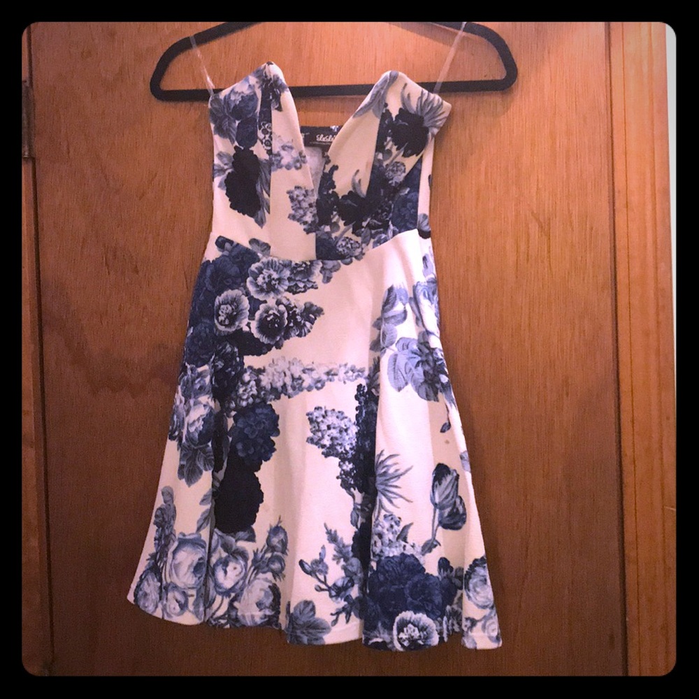 Strapless sweetheart cocktail dress